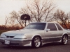 1990 Mustang DECH Silver Coupe